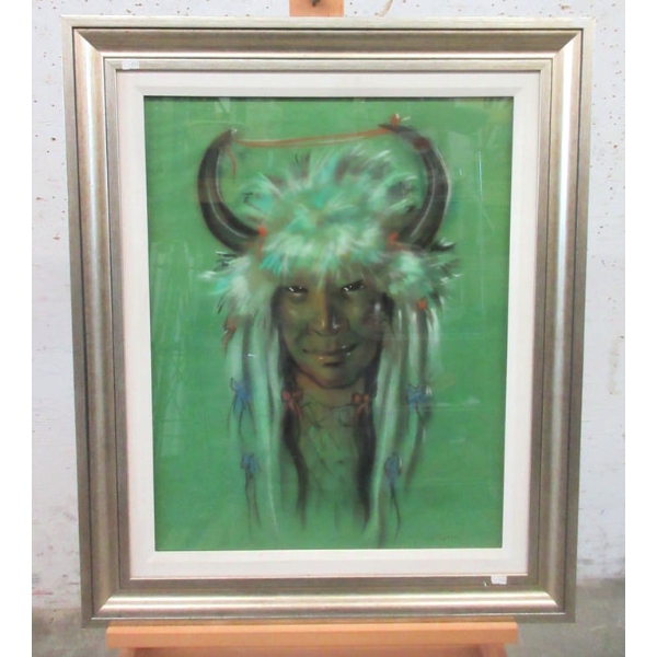Art by Gerda Christoffersen - "Medicine Man"