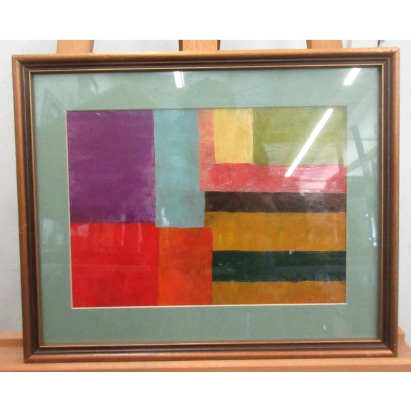 L. Donati Signed Original Abstract Painting 