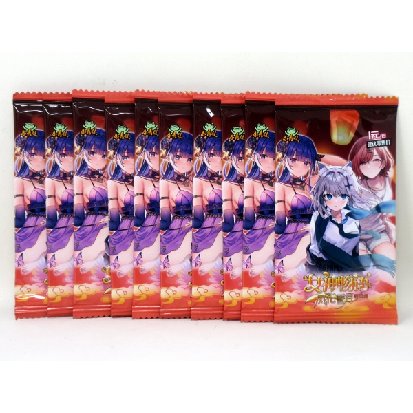10 New Packs of Goddess Story Trading Cards