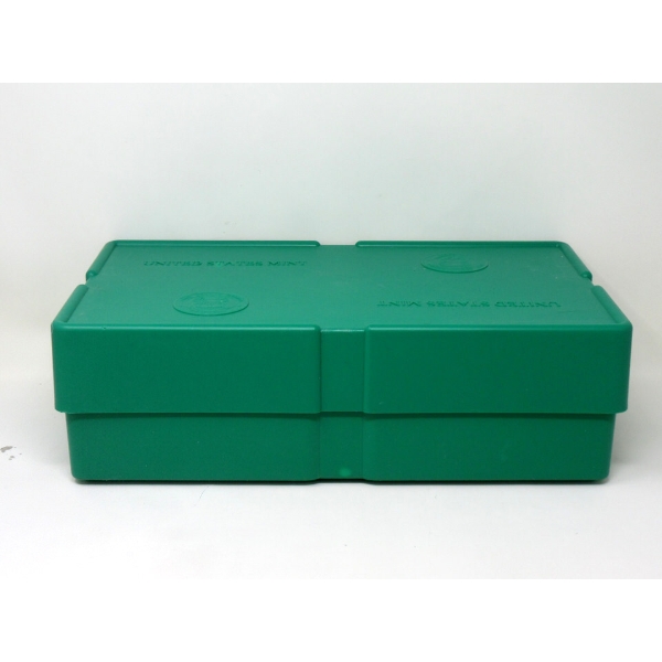 Green US Mint Bullion Box - 2 Interior Trays