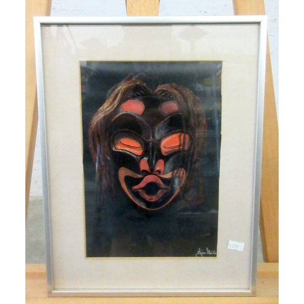 Jim Gilbert Print - "Wild Woman of the Woods"