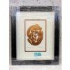 Image 1 : Bill Reid Gold Foil Haida Print "The Bear Mother"