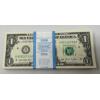 Image 1 : 100 x $1 USD Uncirculated Federal Reserve Bundle 