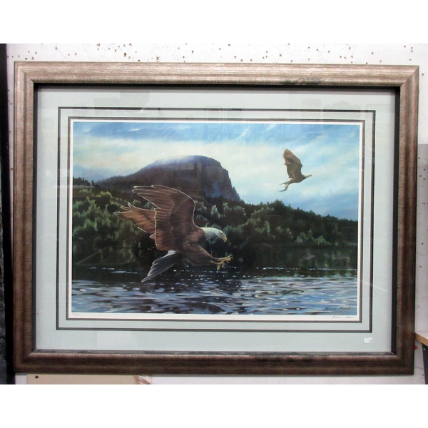 Bruce Muir Signed Ltd Edition "Eagles" Print