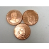 Image 2 : 12 x 1 Oz .999 Fine Copper Donald Trump Rounds