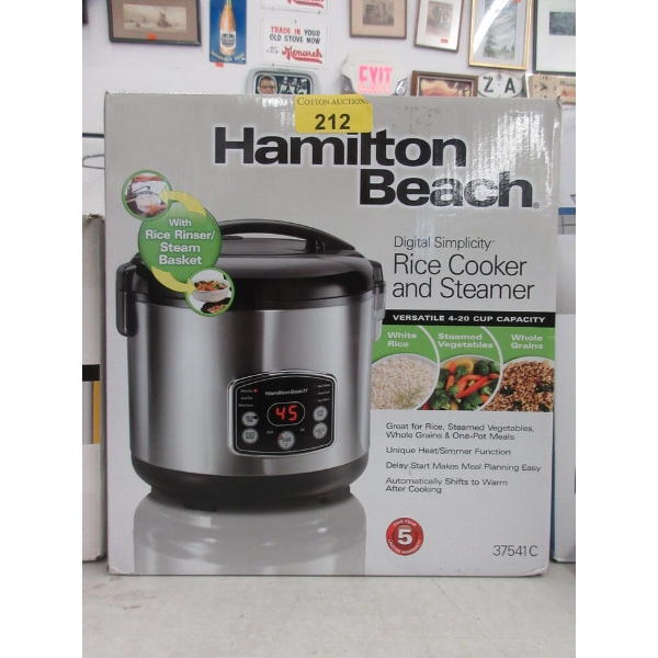 Hamilton Beach Rice Cooker & Steamer