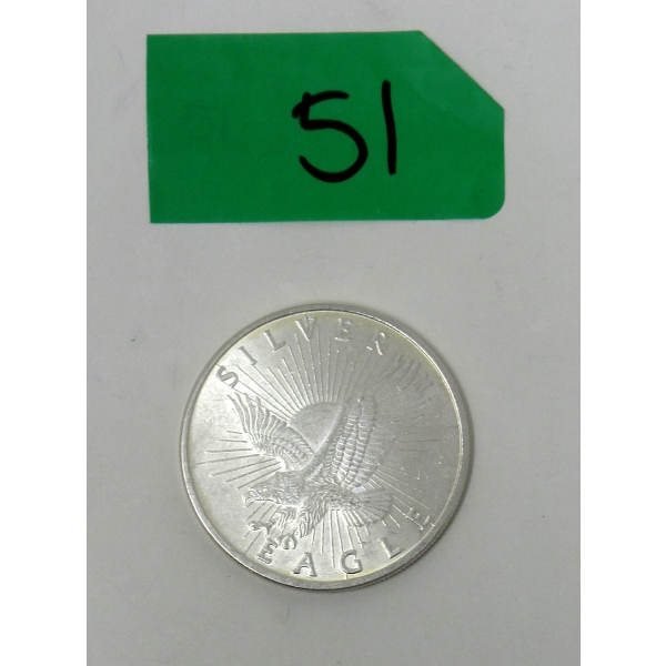 Vintage 1 Oz .999 Silver Sunshine Minting Pre-Decoder Round 