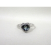 Image 3 : Ocean Blue Mystic Topaz & Diamond Ring & Amethyst Pendant/ Necklace