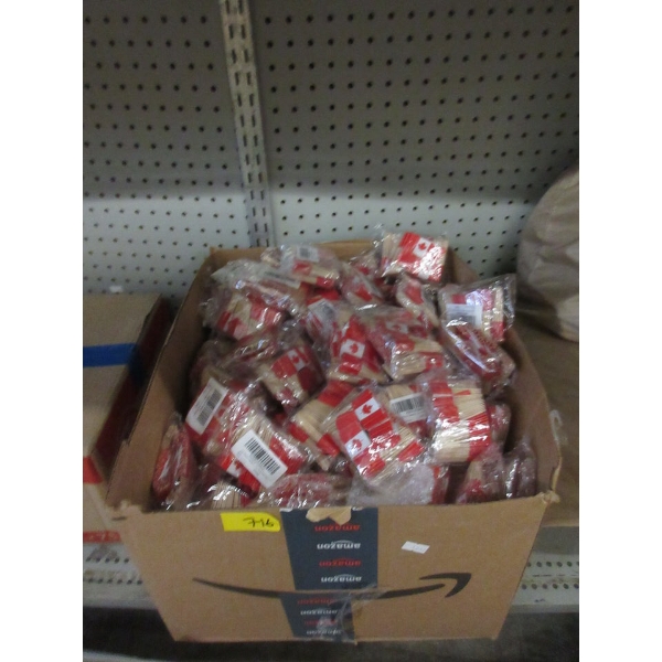 100+ New Packs of 200 Canada Flag Party Picks