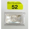 Image 1 : 1 Oz .9995 Silver OPM Bar 