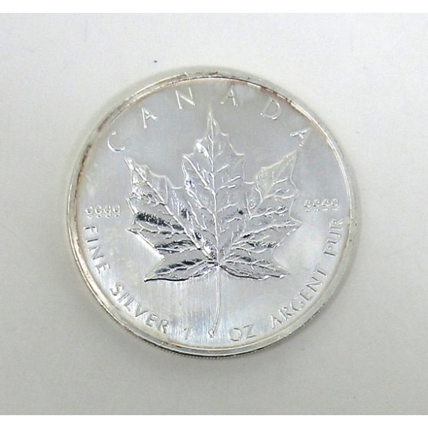1 Oz .9999 Silver 2006 Maple Leaf Coin 