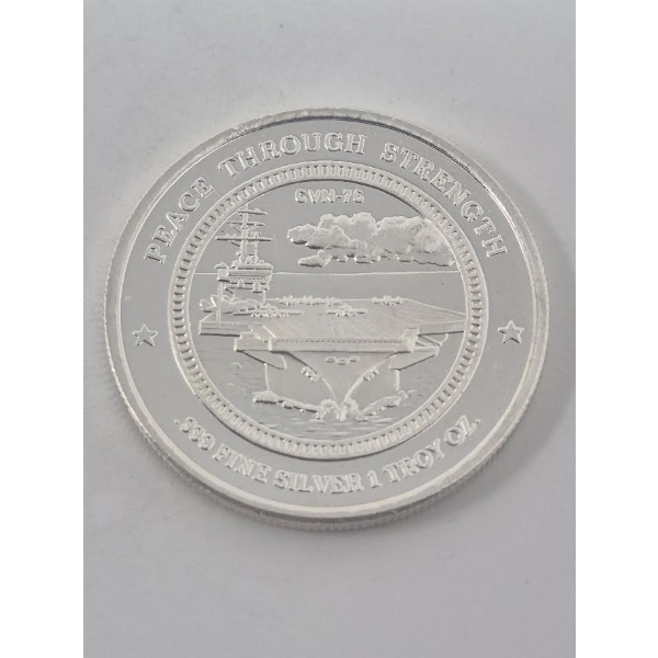 1 Oz .999 Silver 2004 Ronald Regan Round