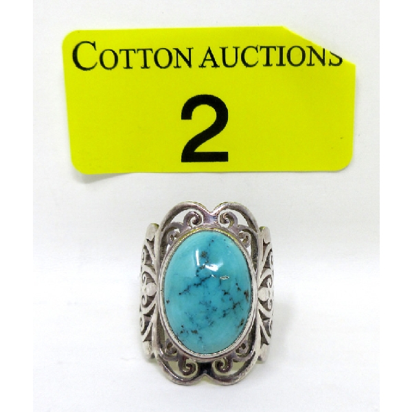 12 Gram New Turquoise Designer Ring 