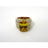 Image 4 : 3 Dramatic New Sterling Silver Dinner Rings - Sizes 7 & 9