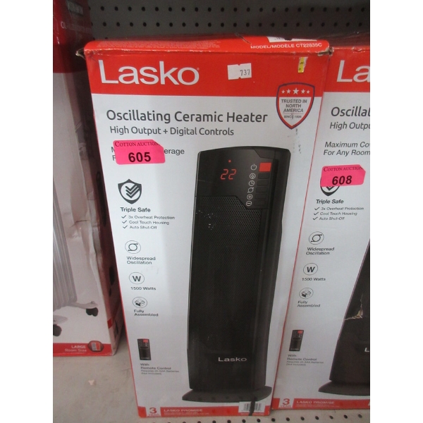 Lasko Oscillating Ceramic Heater in Box - 1500 Watts