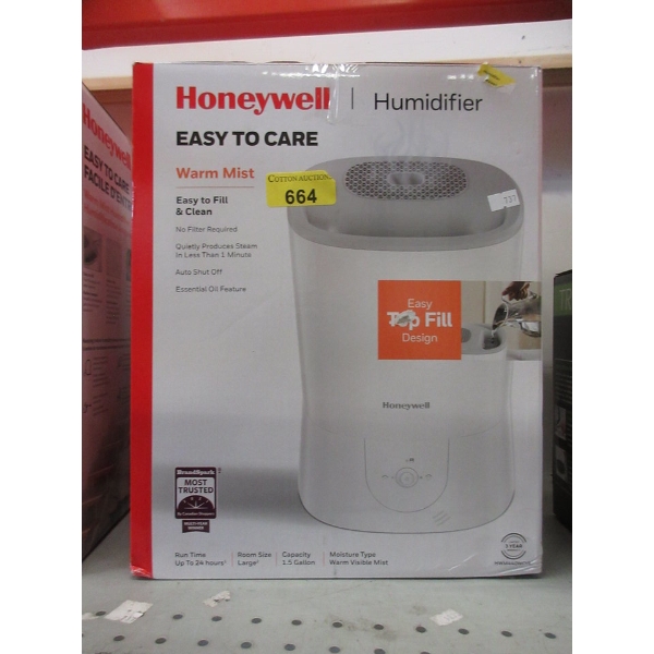 Honeywell Warm Mist Top Fill Humidifier