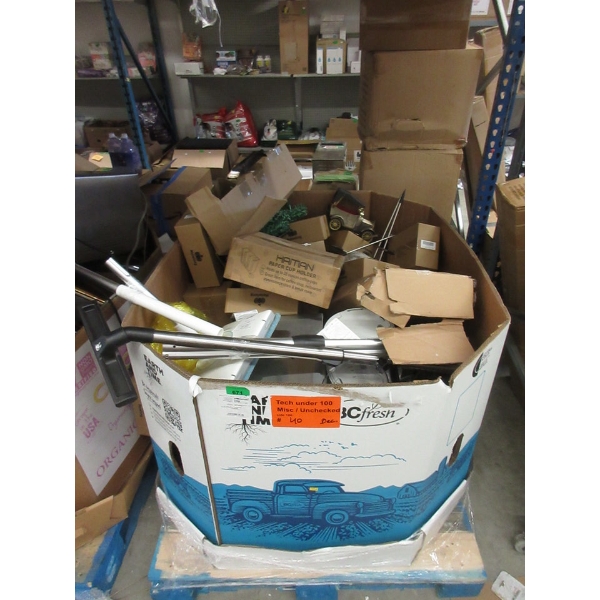 Skid of Assorted Customer Return Goods - As Is