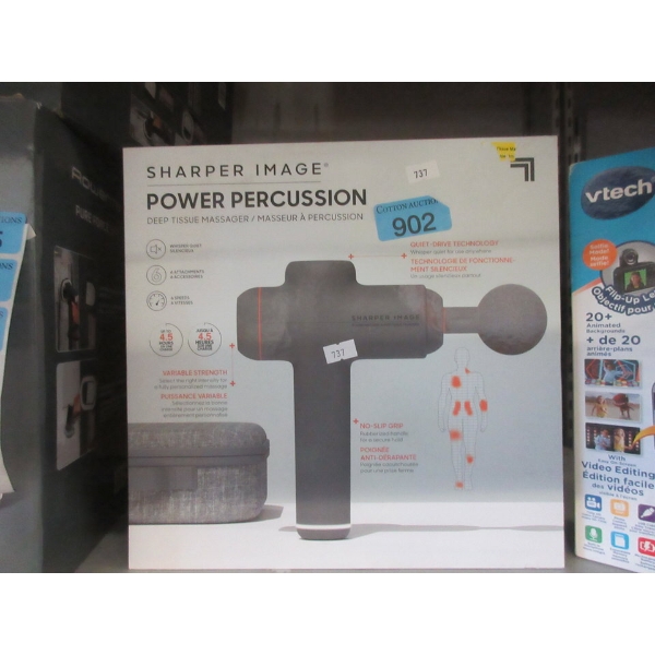 Sharper Image Power Percussion Massage Gun