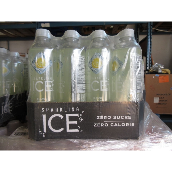 6 Cases of Sparkling Ice Zero Sugar Lemonade