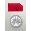 Image 1 : 1 Oz .9999 Silver 2017 150-Year Strong-Proud-Free Round 