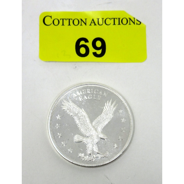 1 Oz .999 Silver American Eagle Round 