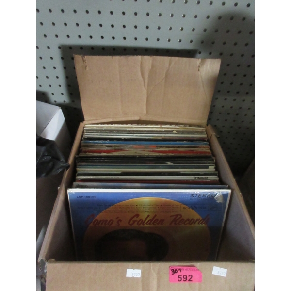 30 Assorted Vintage LP Records