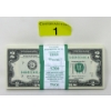 Image 1 : 100 Consecutive 2017 USD $2 Bills