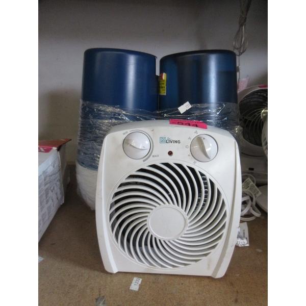 Small Electric Fan & 2 pureguardian Humidifiers