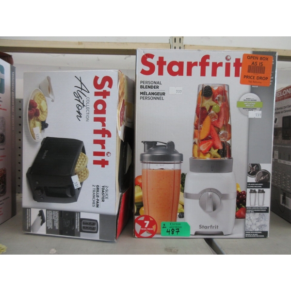 Starfrit Personal Blender & Starfrit 2-Slice Toaster