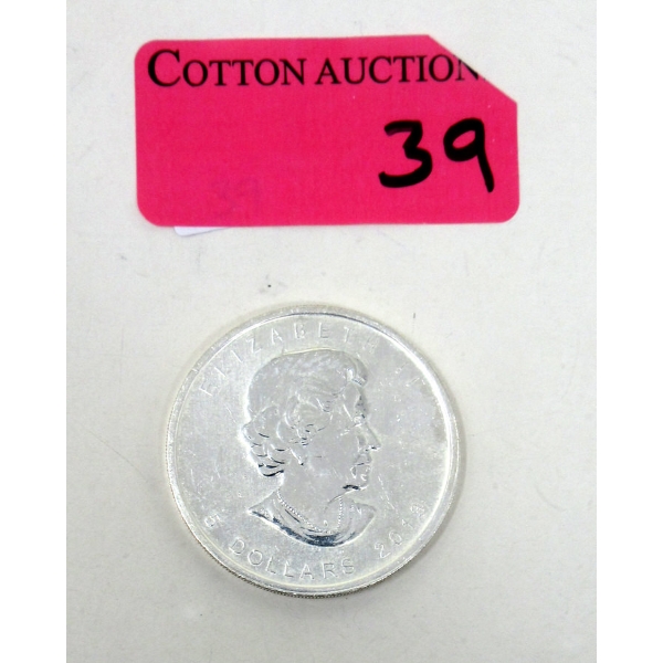 1 Oz .9999 Silver 2013 Antelope Coin 