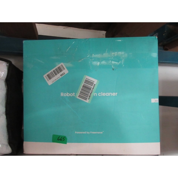 Black Lefant LS1 Robotic Vacuum in Box
