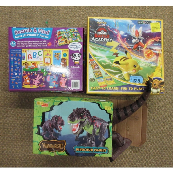 3 Piece Lot of Customer Return Toys