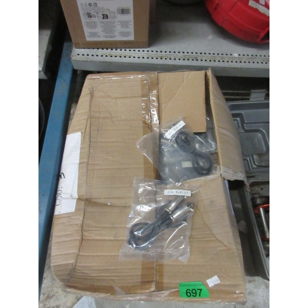 New Case of DJK-XLR-03 DMX Stage Light Cables