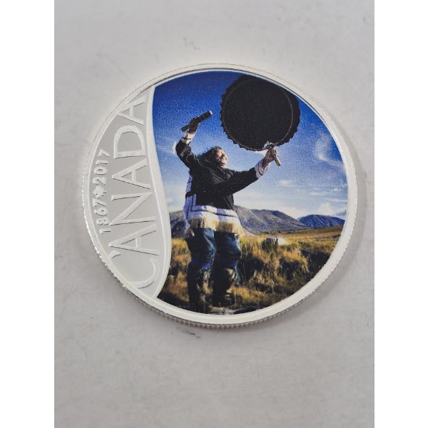 1/2 Oz .9999 Silver Celebration of Canada $10 Coin 