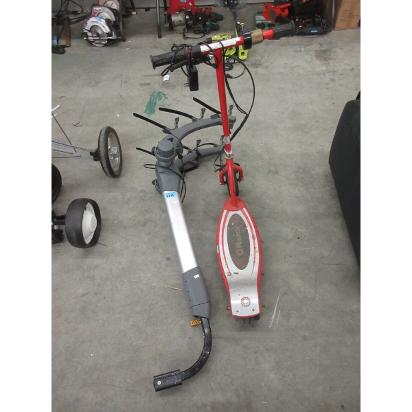 Auto Bike Rack and Razor Scooter 