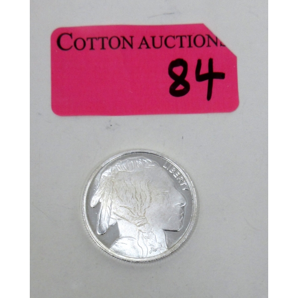 1/2 Oz .999 Silver Liberty Art Round 