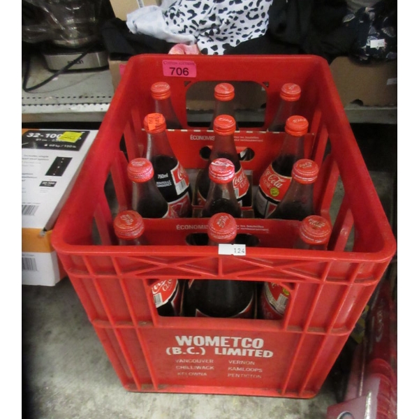 Crate of 1970s Coca-Cola - 12 x 750 ml Bottles