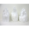 Image 1 : 3 Selenite Crystal Healing Towers - Tallest 6"