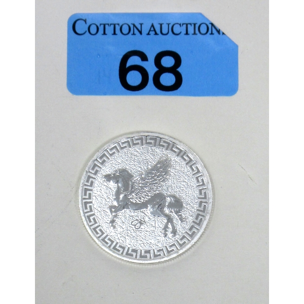 1 Oz .999 Silver 2022 Pegasus Coin 