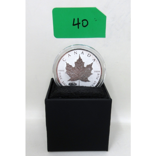 1 Oz .9999 Silver 2016 Canada Maple Leaf Coin 