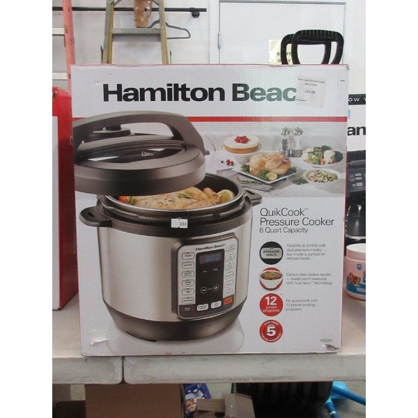 Hamilton Beach QuickCook Pressure Cooker