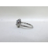 Image 2 : Blue Topaz & Diamond Sterling Silver Cocktail Ring