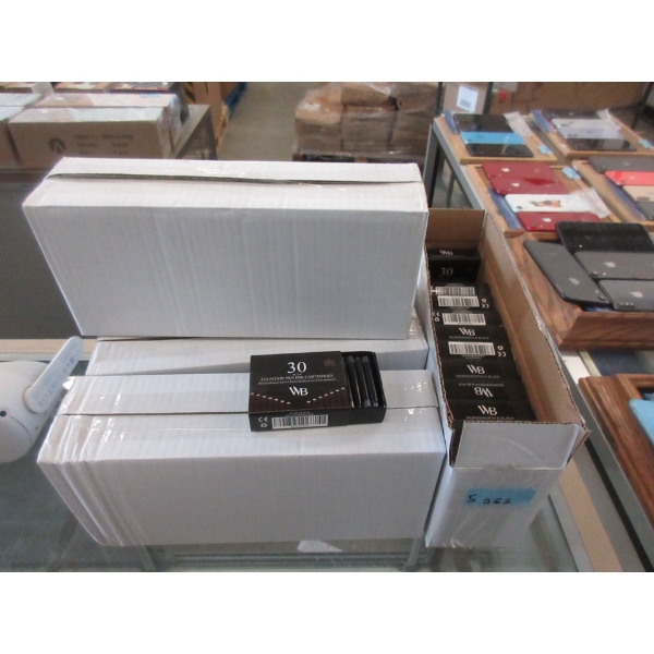 5 Cases of Premium Black Fountain Pen Ink Cartridges