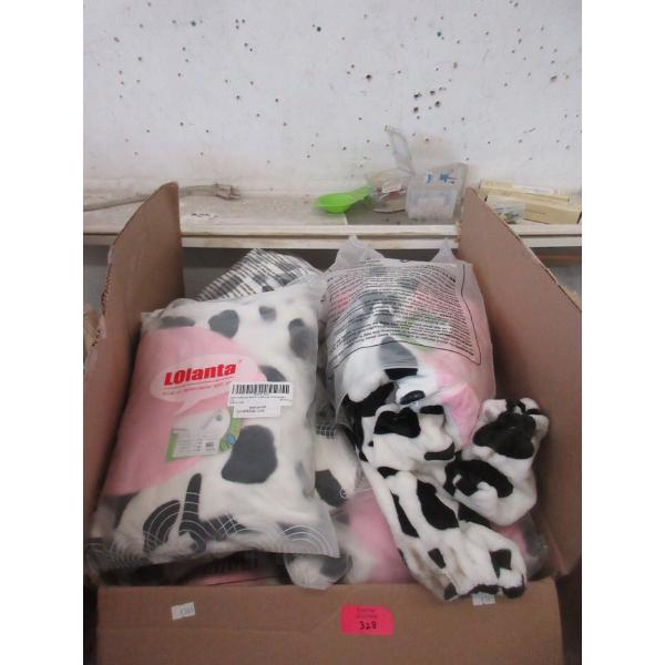 Case of 18 New Children's Cow Onesies 