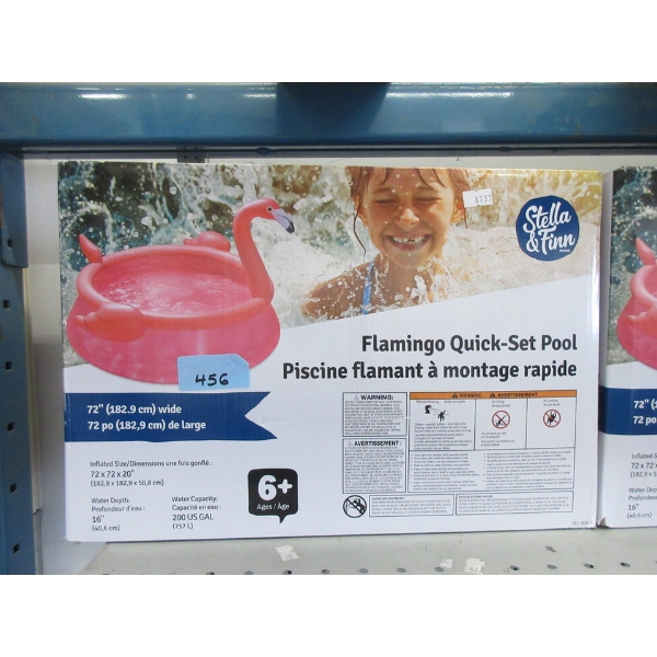 Flamingo Quick-Set Inflatable Pool 