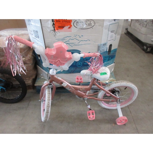 Child's Disney Princess Bicycle with Training Wheels