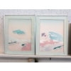 Image 1 : 2 Framed Pencil Signed Artist Proof Prints by Hobart