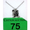 Image 1 : Black Diamond "Hanging Monkey" Pendant 