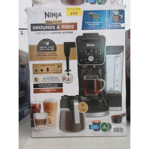 Ninja Dual Brew Specialty Coffee System in Box