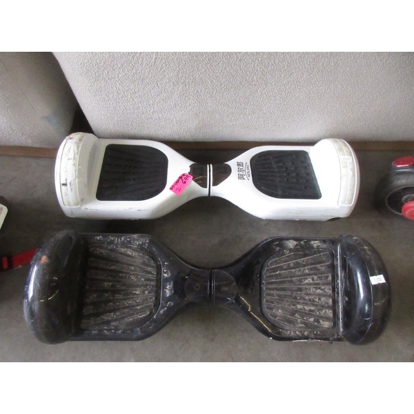 2 Hover Boards - No Chargers- Preowned - As Is